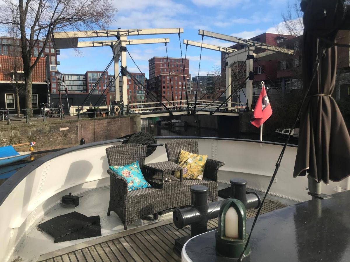 Houseboat Volle Maan Bed and Breakfast Amsterdam Buitenkant foto