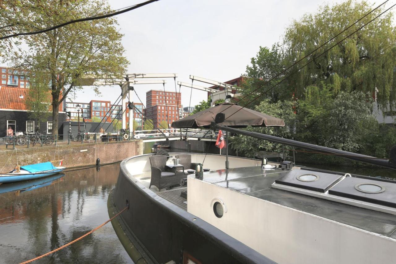 Houseboat Volle Maan Bed and Breakfast Amsterdam Buitenkant foto