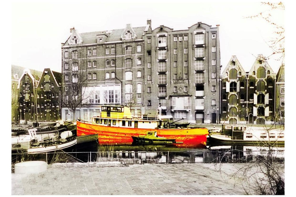 Houseboat Volle Maan Bed and Breakfast Amsterdam Buitenkant foto